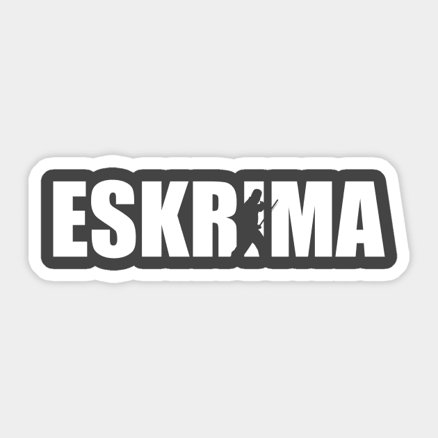 Eskrima Kali Arnis Filipino Martial Arts FMA Sticker by MasterKlaw